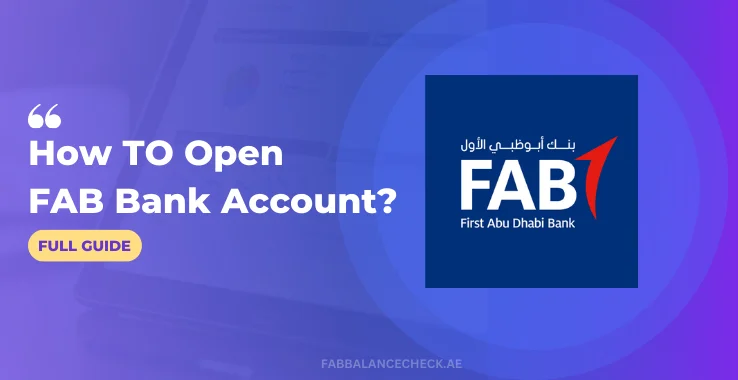 How To Open FAB Bank Account